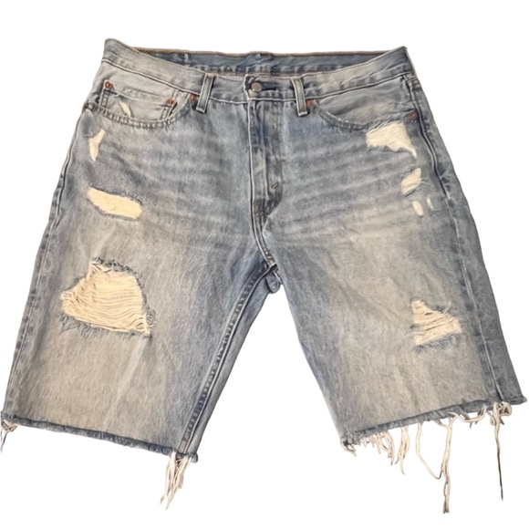 Levi’s 511 vintage cut off shorts mens size 36 - Picture 2 of 15